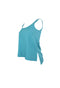 Simple Sleeveless Turquoise Top