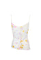 Yellow and Purple Floral Tank Top