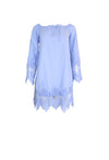 Cornflower Blue Lace Dress