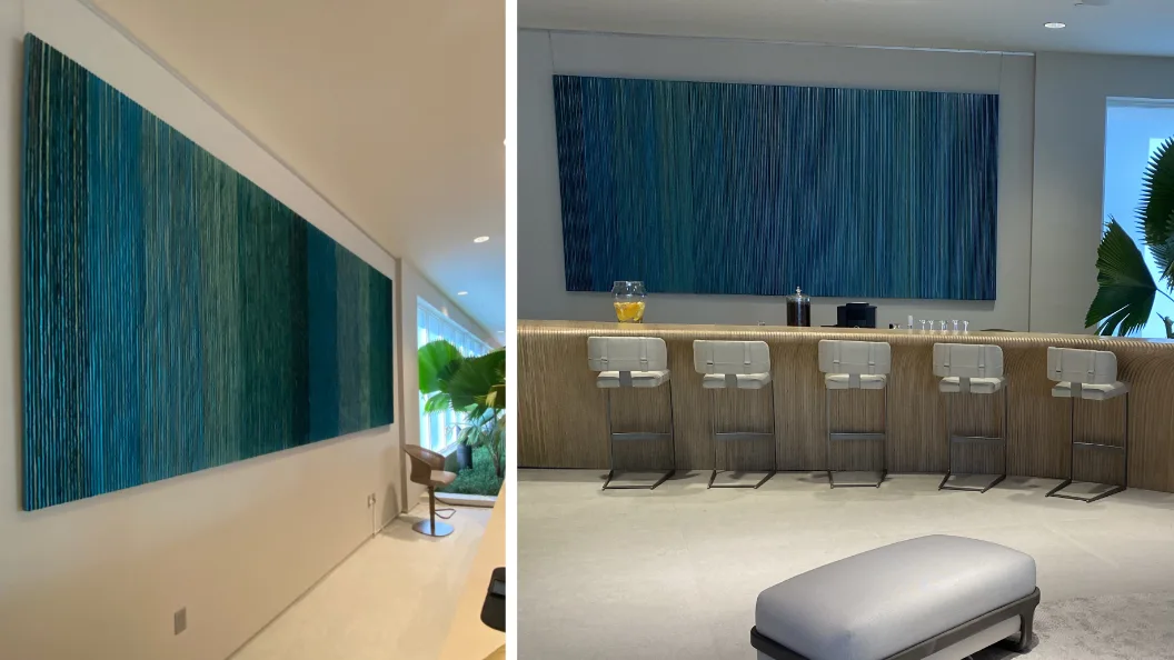 Kinetic string art by Alessandra Meskita — piece 8