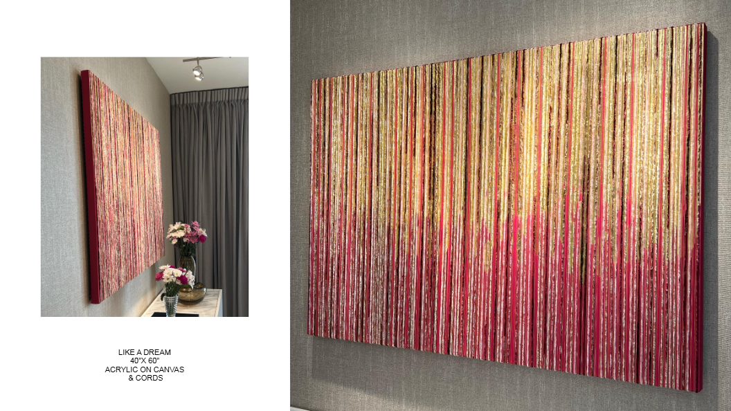 Kinetic string art by Alessandra Meskita — piece 101