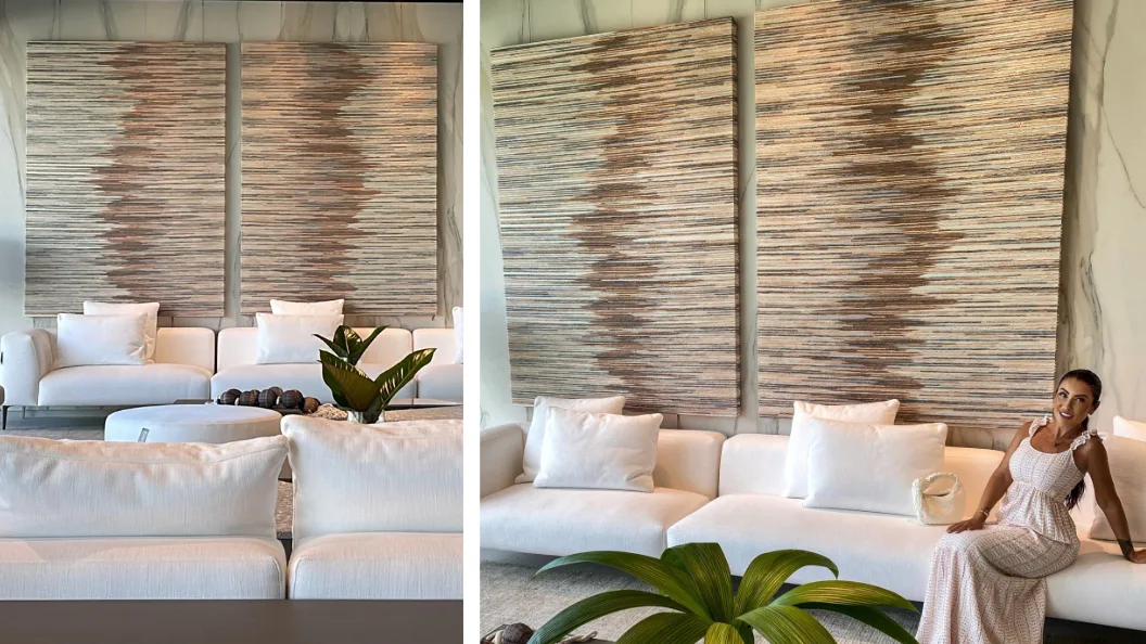 Kinetic string art by Alessandra Meskita — piece 13