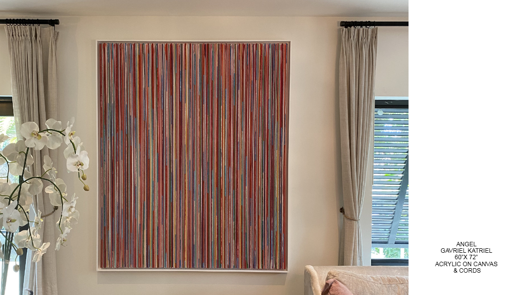 Kinetic string art by Alessandra Meskita — piece 26