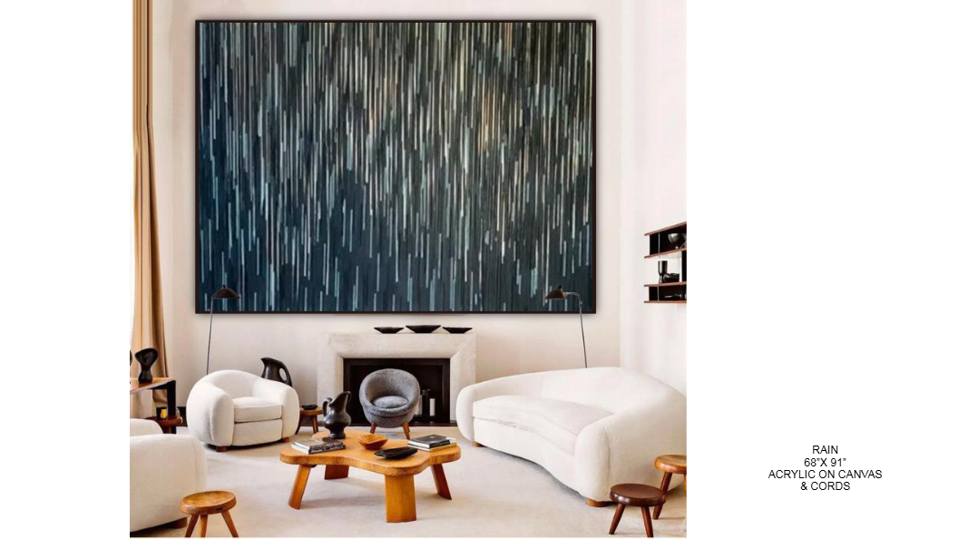 Kinetic string art by Alessandra Meskita — piece 34