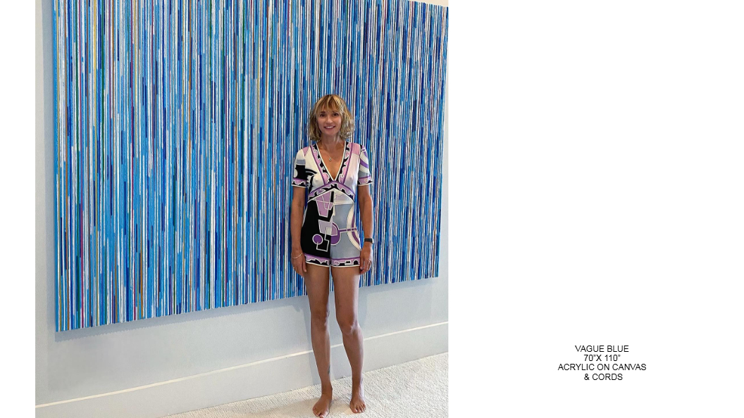 Kinetic string art by Alessandra Meskita — piece 41