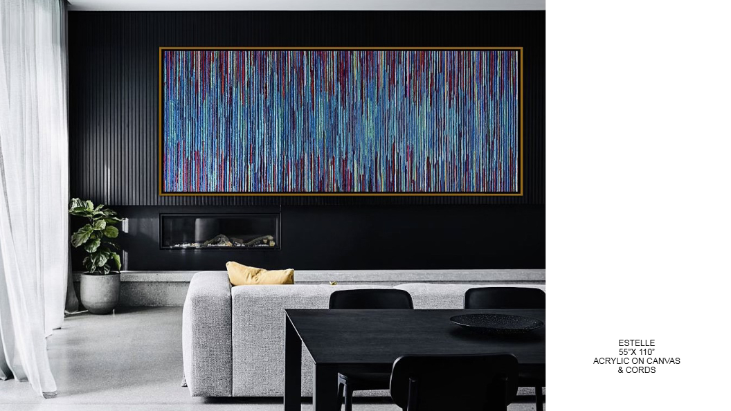 Kinetic string art by Alessandra Meskita — piece 42