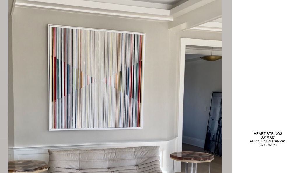 Kinetic string art by Alessandra Meskita — piece 43