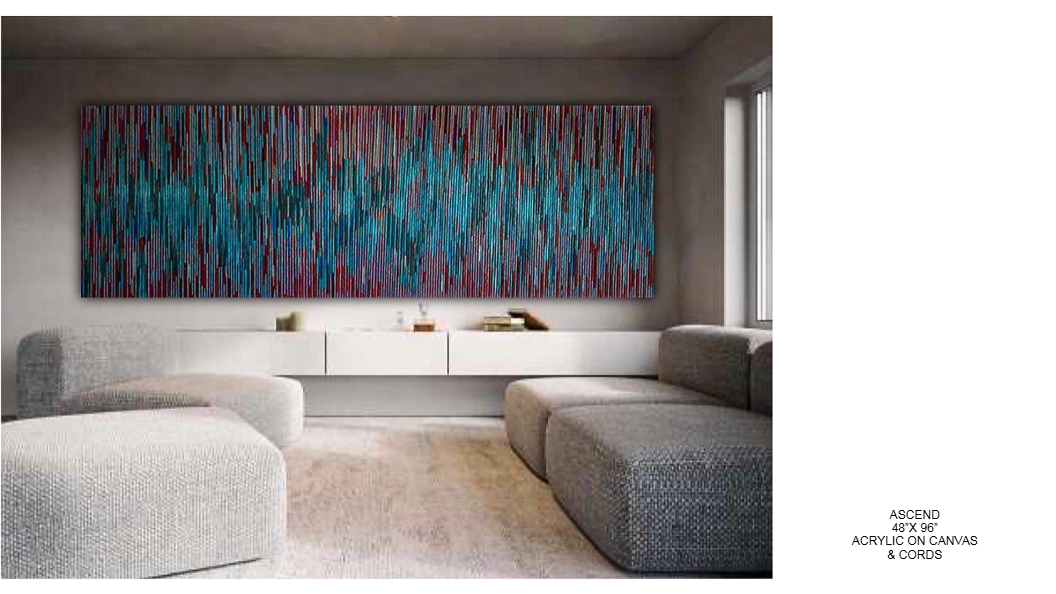 Kinetic string art by Alessandra Meskita — piece 46