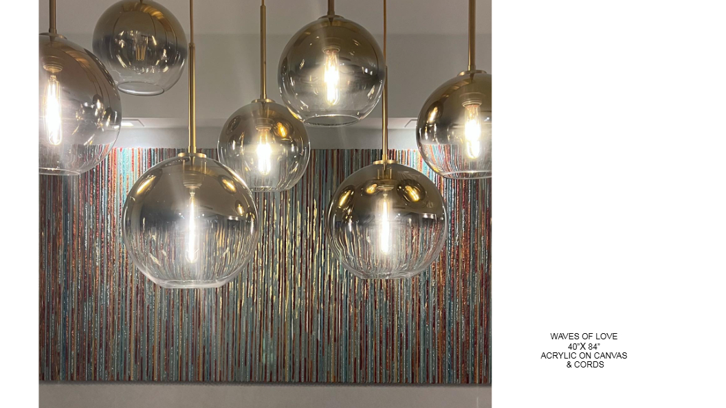 Kinetic string art by Alessandra Meskita — piece 82