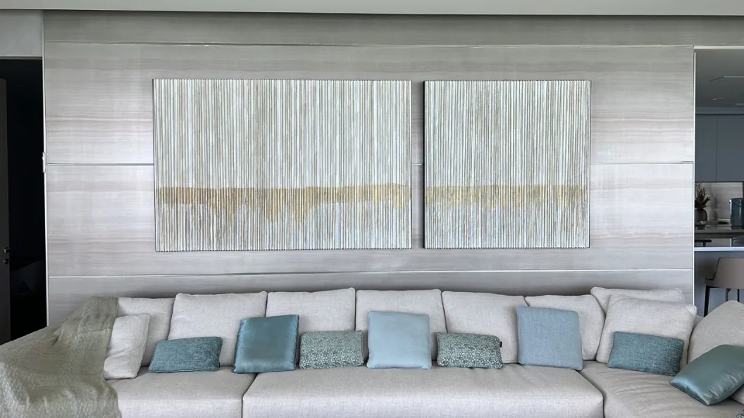 Kinetic string art by Alessandra Meskita — piece 87