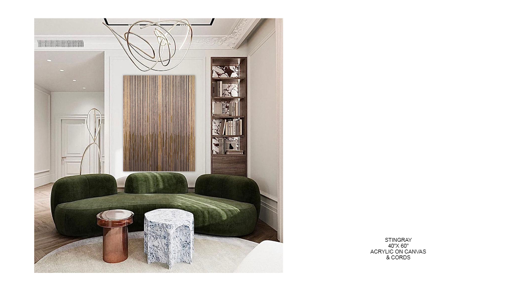 Kinetic string art by Alessandra Meskita — piece 90