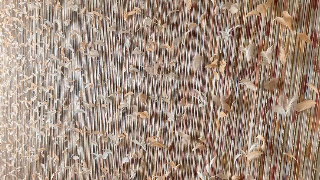 Kinetic string art by Alessandra Meskita — piece 95